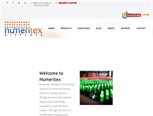 Tablet Screenshot of numeritex.com